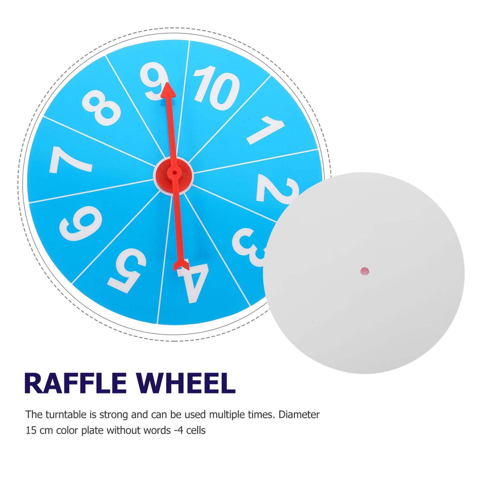 SHOWERORO DIY Prize Wheel for Parties Fortune Game Turntable Design Shows Carnivals and Holiday Activities Fun Interactive Game for Adults