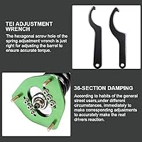 Vista 4 de ECCPP Puntales de coilover para Subaru Spring Shocks ajustables Coilovers Suspensión Amortiguadores y puntales Juego completo para 05-05 para Saab