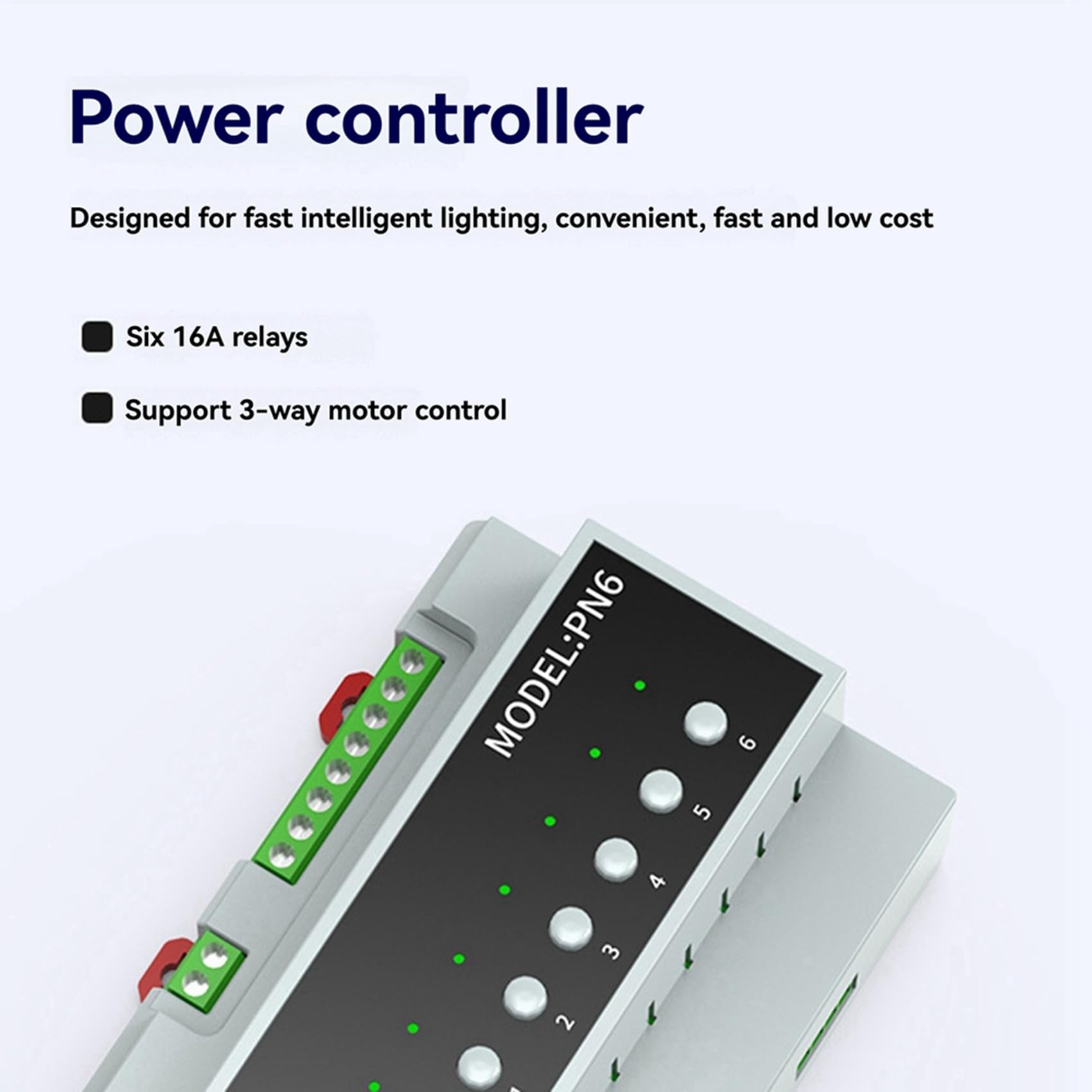 Módulo de interruptor de relé de control de alta potencia