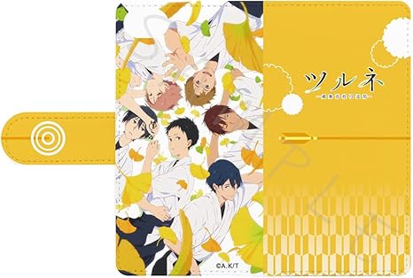 Amazon ツルネ 風舞高校弓道部 手帳型スマホケース Iphone6 7 8 Se第2世代対応 ベルト付き B 集合 銀杏 アニメ 萌えグッズ 通販