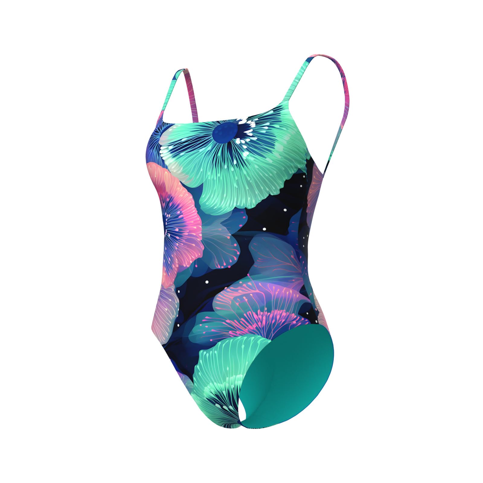 Women's Women's Water Prints Swimsuit One Piece (Pack of 1)