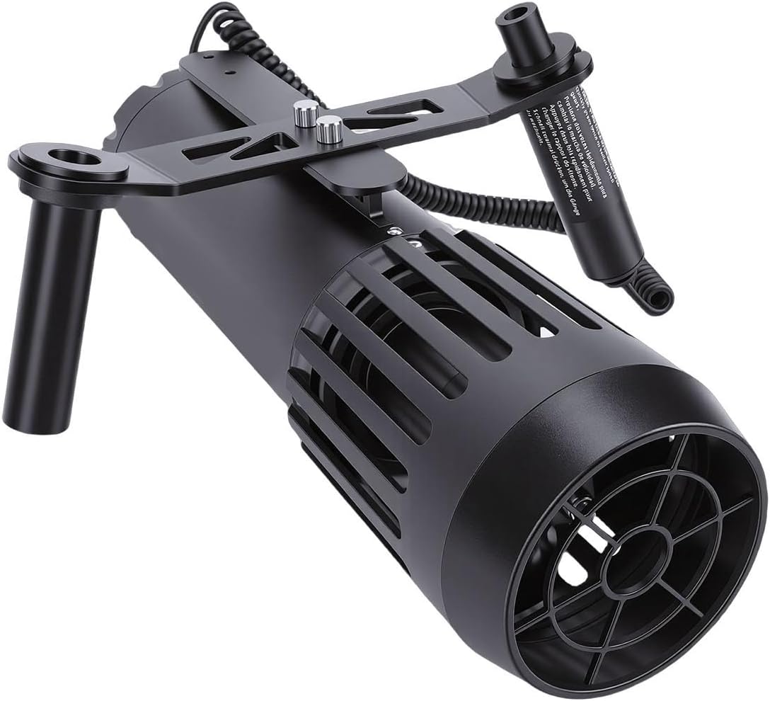 Sorandy Underwater Scooter, Brushless DC Motor Scooter, Accurate Speed Control with 4400mAh Battery, Ideal for Diving & Swimming