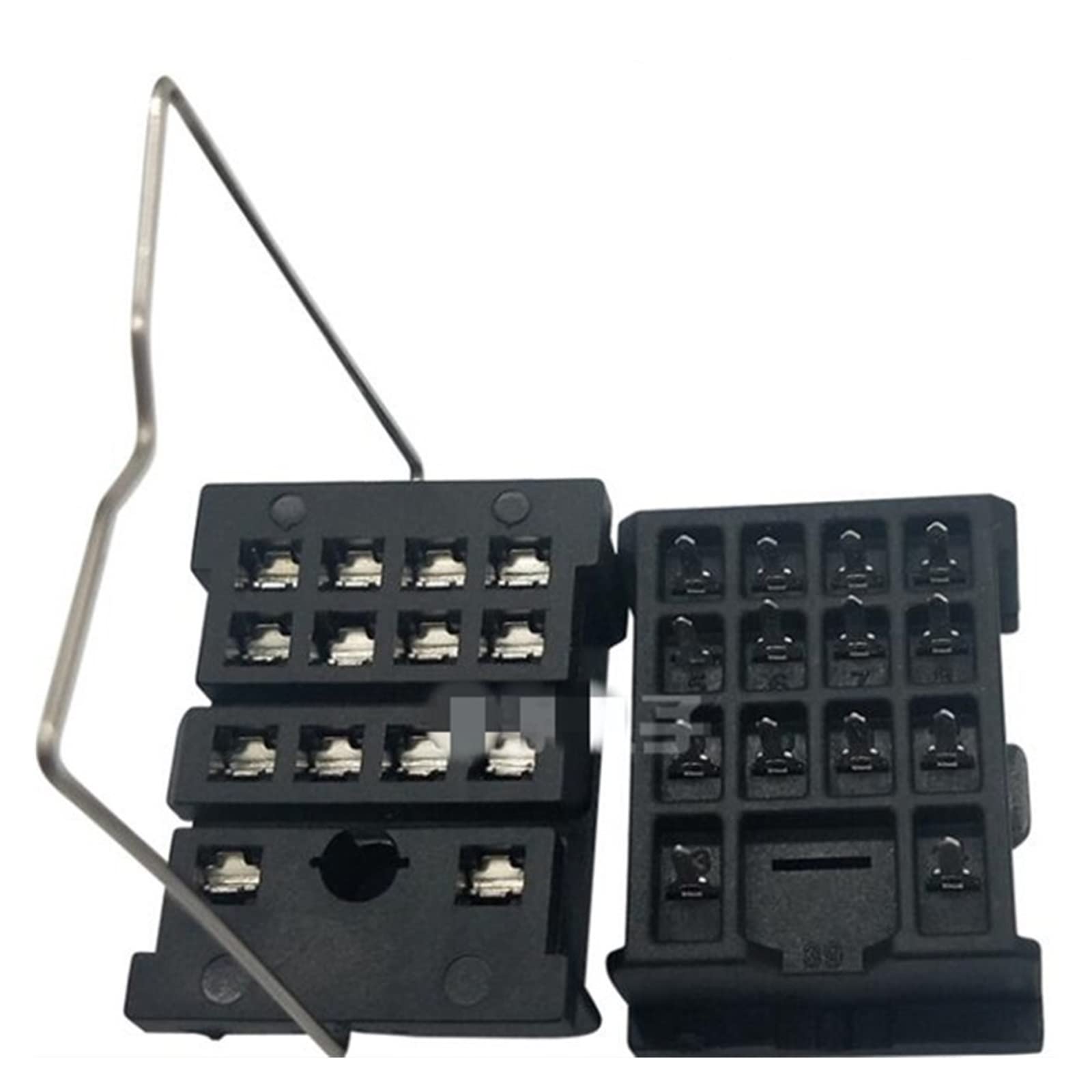 Prise de relais à souder 14 broches pour circuits imprimés, lot de 2 pièces