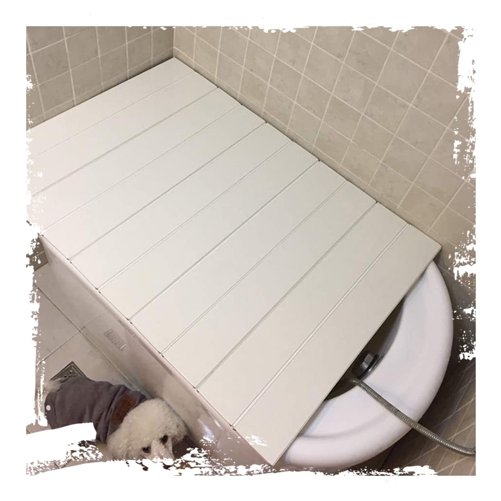 Couverture de baignoire isolante en volet pour maintenir l'eau chaude