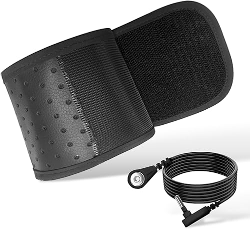 Miniatura 8 de Pulsera de conexión a tierra, brazalete de conexión a tierra con cable de tierra de 4.57 metros, pulsera de conexión a tierra para dormir, energía