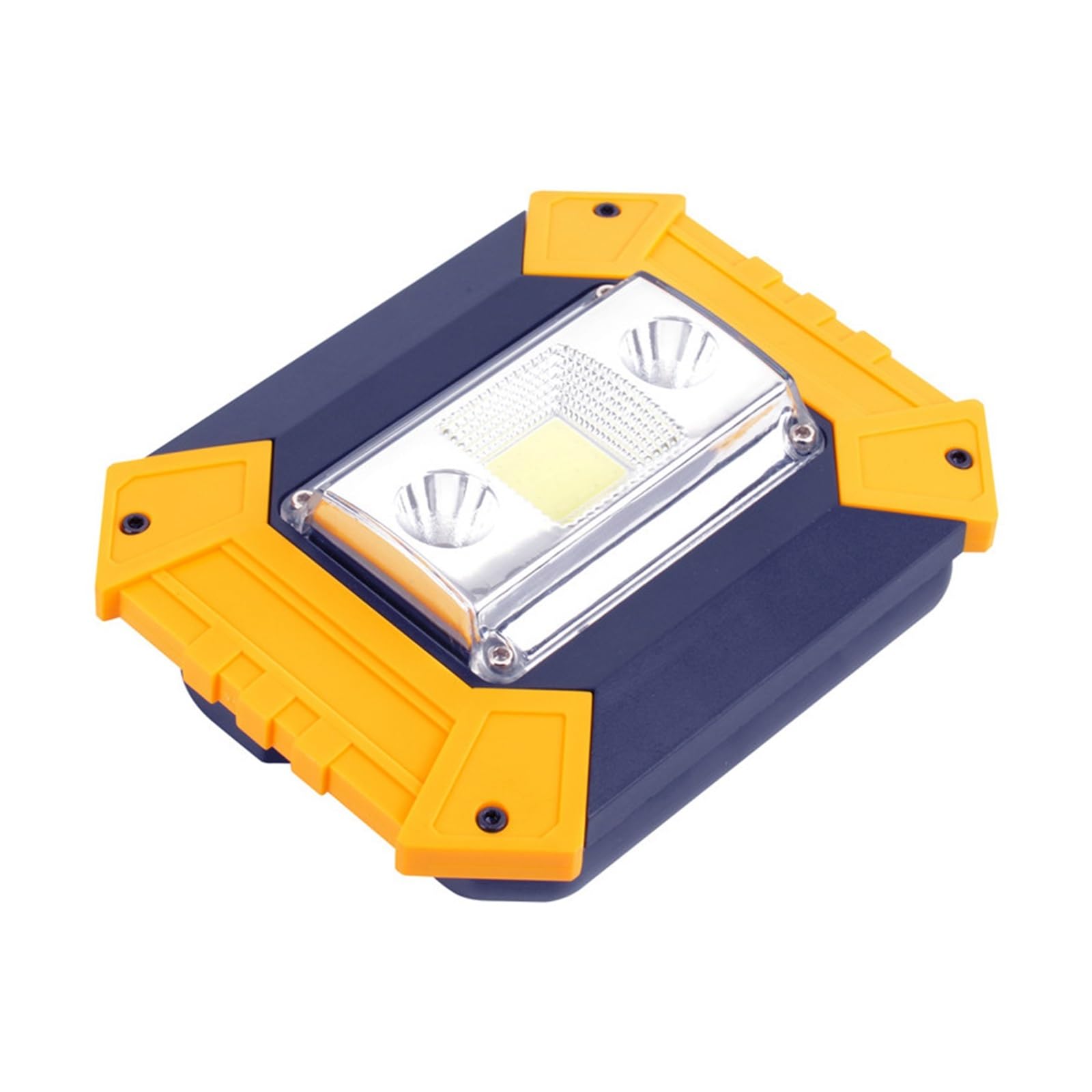 Reflektor LED, Światło Halonowe LED 10W Robocze COB Chip Reflektor Zewnętrzny Oświetlenie Ostrzegawcze USB Ładowane(With 18650 battery)