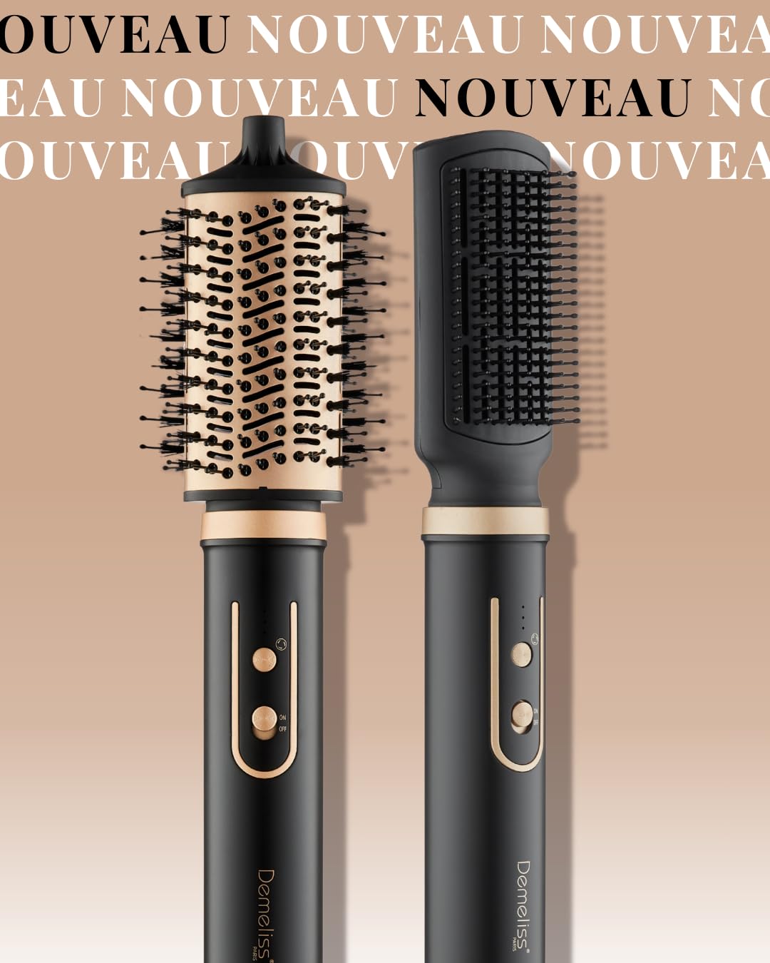 Demeliss – Hairdryer Brush 2 in 1 – Cepillo Secador Multifunción