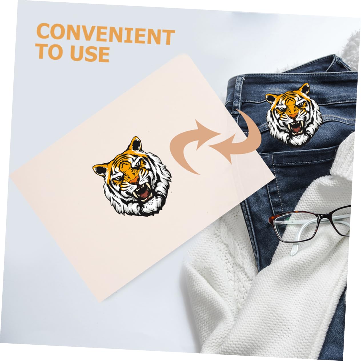 DOITOOL 100blätter Sublimations-transferpapier Zum Selbermachen Wärmeübertragungspapier Für Kleidung T-shirt-transferbögen Sublimationsmaterialien Transferpapierbögen