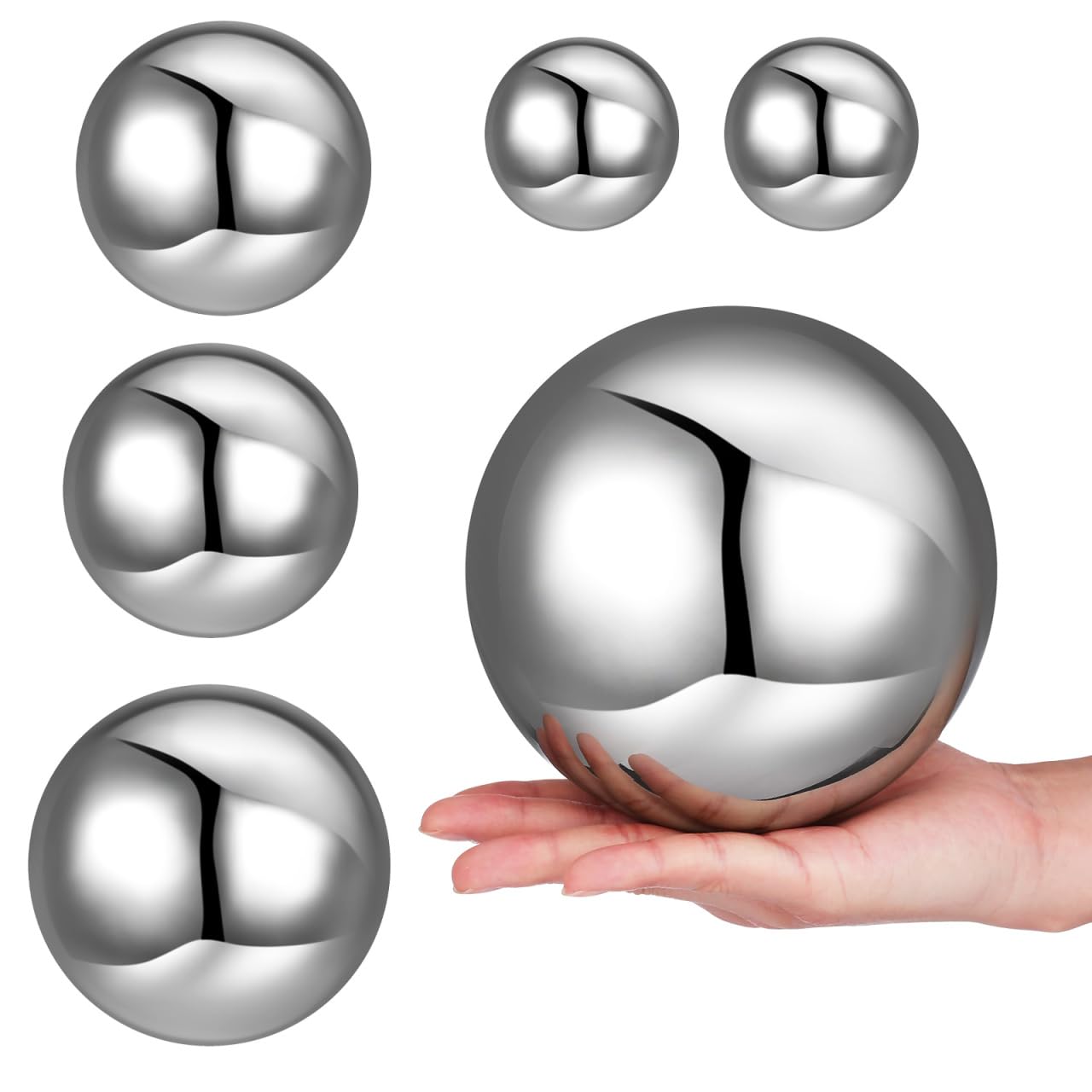 Boule d'observation pour jardin Toyvian | Ambiance zen et design pour terrasse et bassin