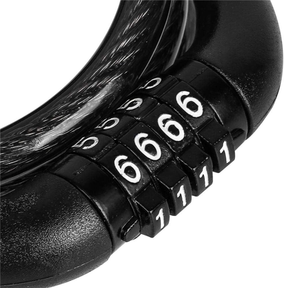 Chain Lock,Cycling Lock Padlock, Safe Computer Locks Steel Bicycle Mountain Disc Lock Bicycle Password Cable Cycling Bicycle Lock