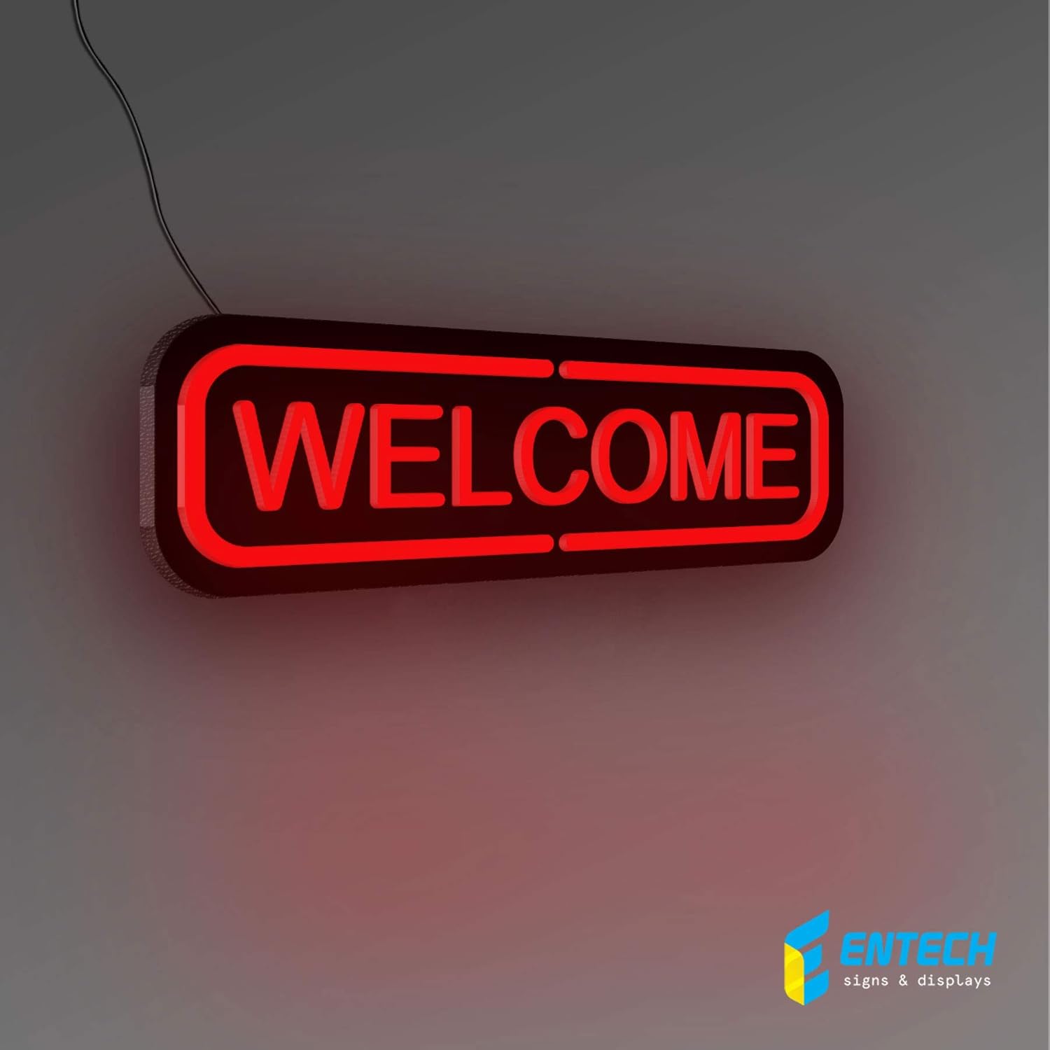 Entech Signs & Displays 6 inches Block Sign Contour Light Box