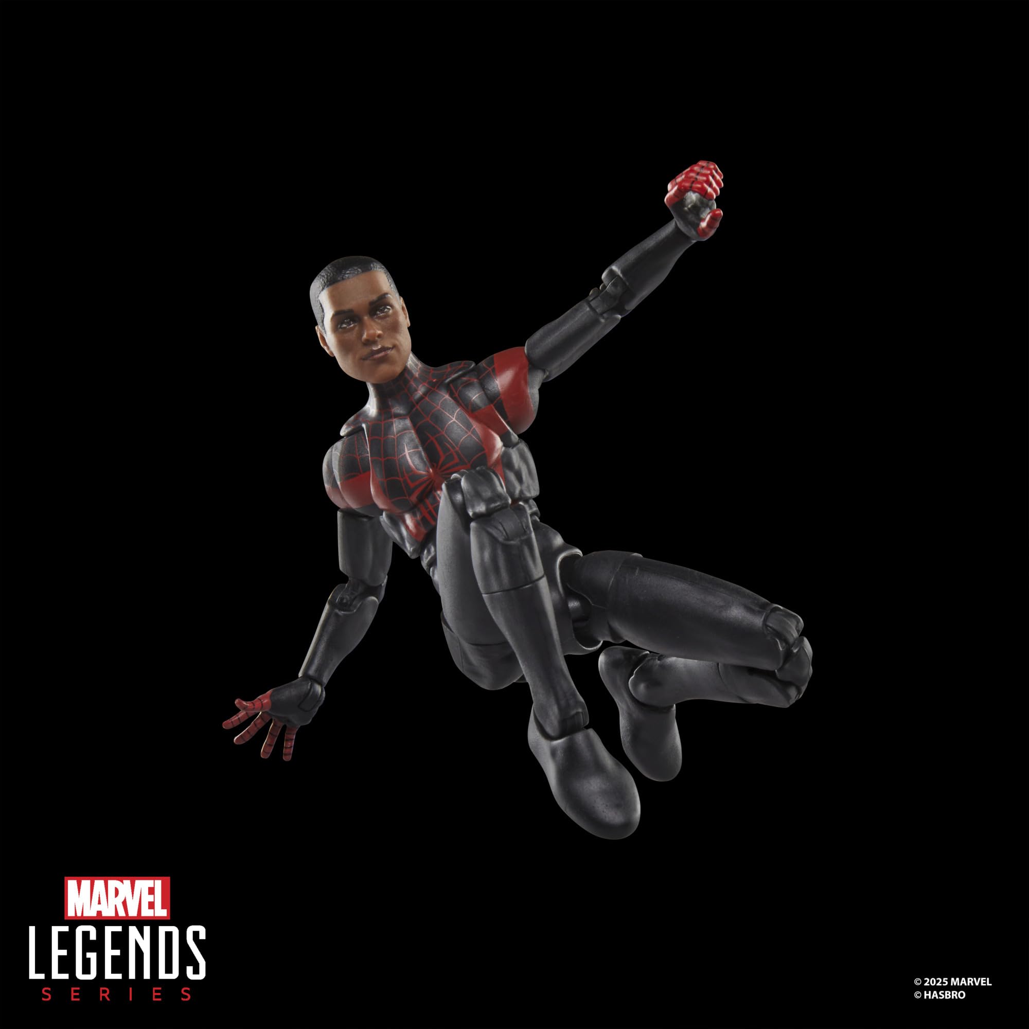Marvel Hasbro Legends Series, action figure di Ultimate Miles Morales di Spider-Man