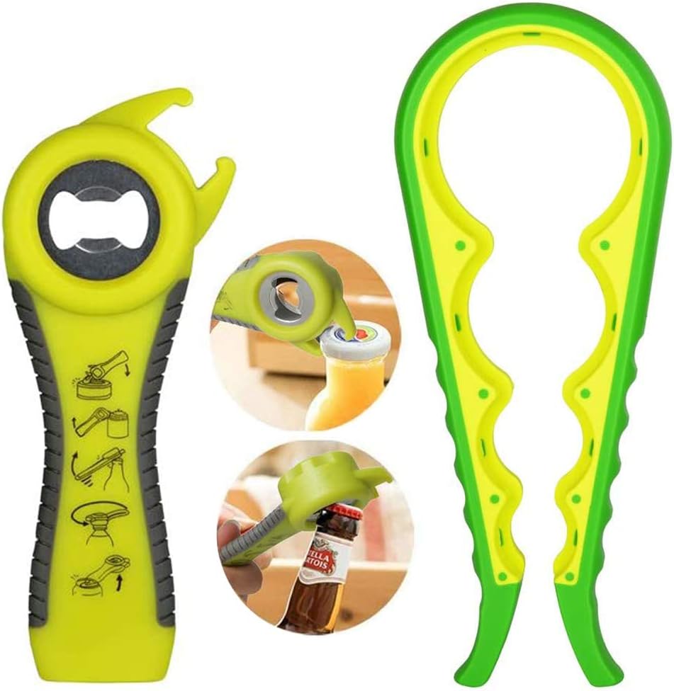 Maxracy EasyTwist Jar Opener: Effortless Lid Opening for Weak Hands & Arthritis | Versatile Bottle Opener | Jar Openers & Bottle Openers