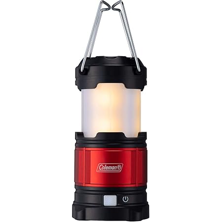 Amazon Co Jp Amazon Co Jp限定 コールマン Coleman ランタン クアッドマルチパネルランタン Led 乾電池式 約800ルーメン オリーブ ランタンケース L レッド セット買い スポーツ アウトドア
