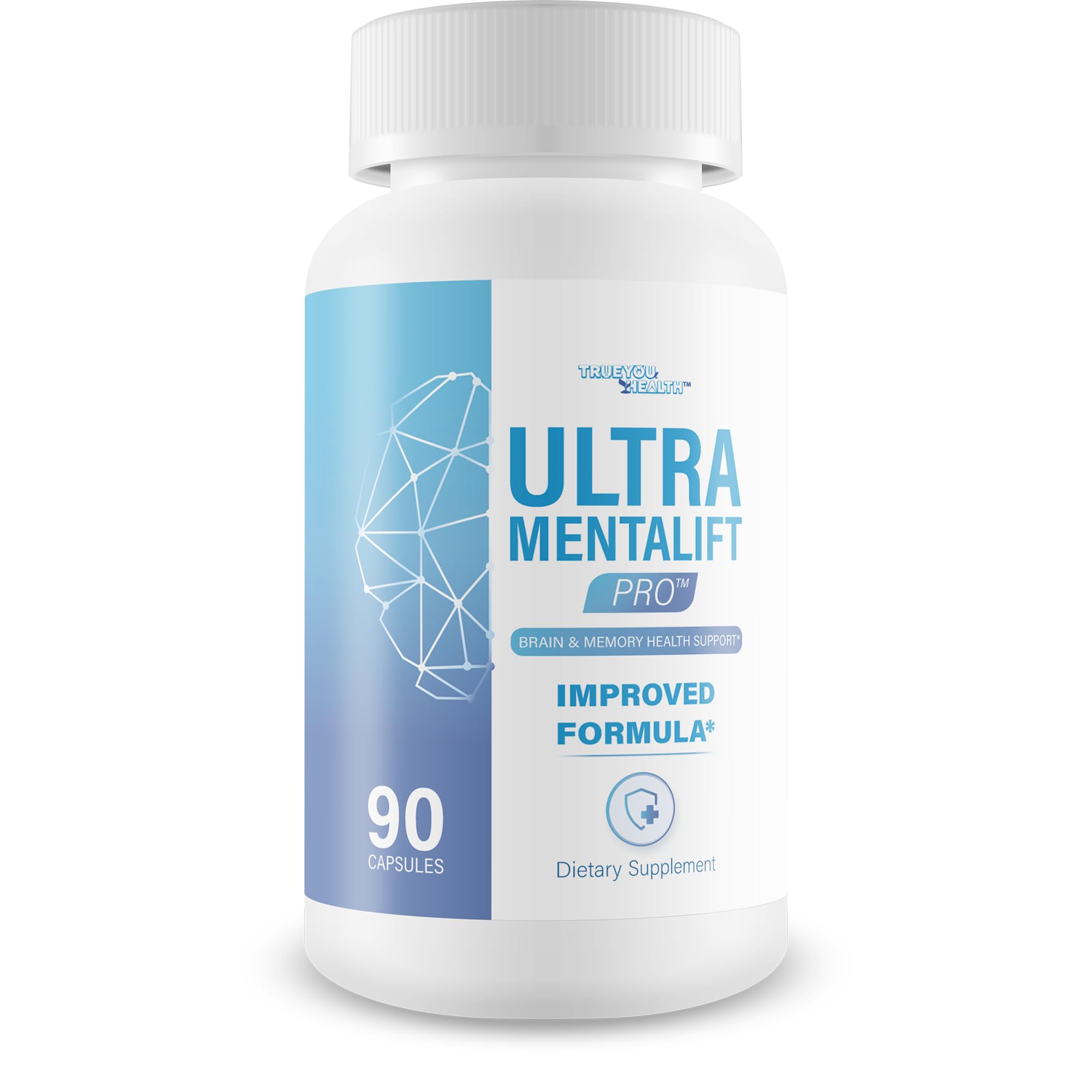 Ultra Mentalift Pro - Our Best Brain Focus and Memory Supplements for Adults - Limitless Focus Nootropic Pills - Dynamic Brain Booster Supplement for Focus Memory Clarity Energy & Neurocept For Memory