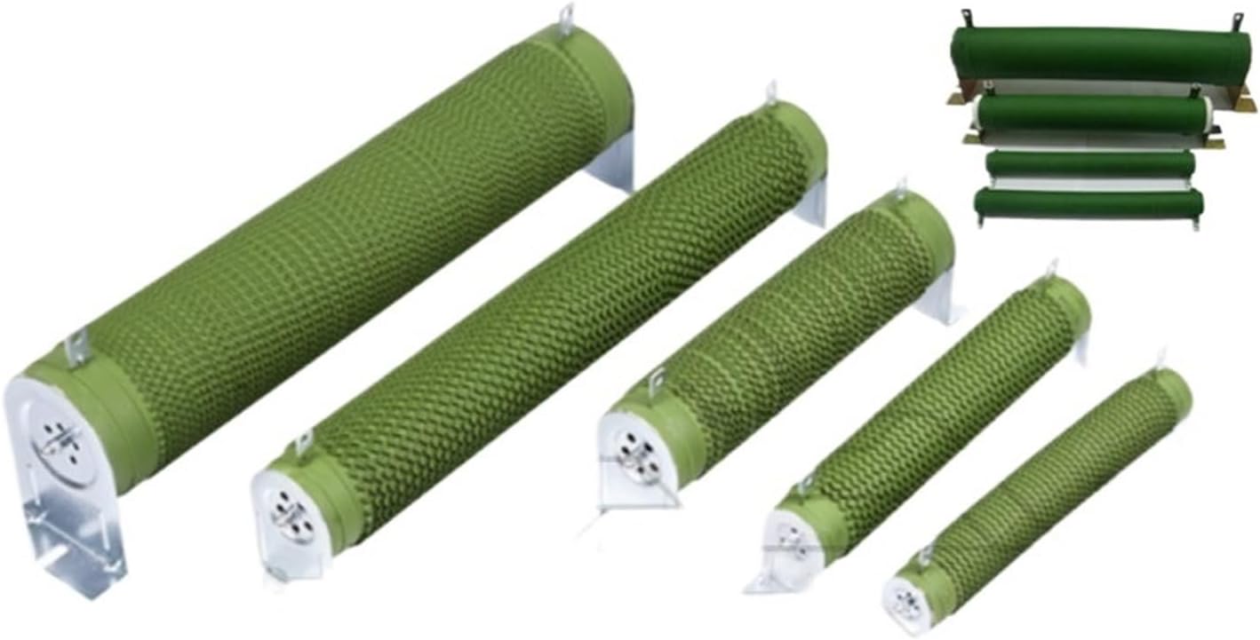 1PCS/Lot 50W 100W 200W 300W 500W RXG20 Ripple Resistor Brake Wave Resistor 5 8 10 12 15 20 30 40 50 100 150 200 1000(50W 25 Ohm)