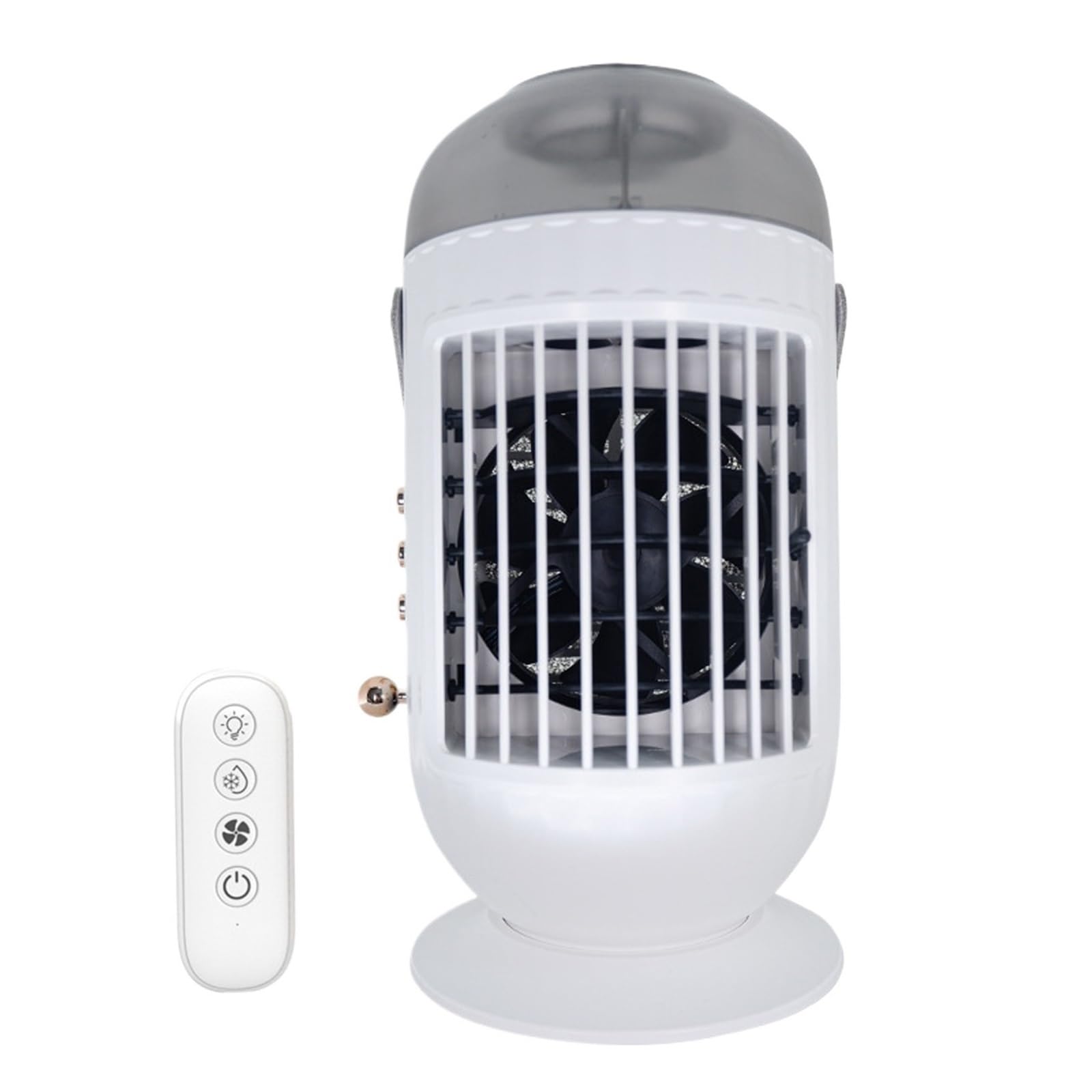 Portable Air Conditioner, Portable 400ml 3-Speed USB Air Cooler Humidifier Fan, Multicolor