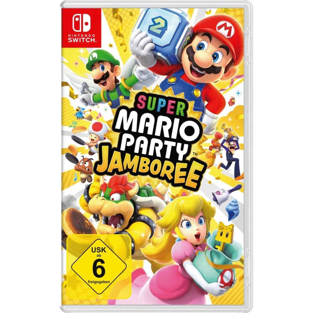 Nintendo Switch OLED-Modell Weiß + Super Mario Party Jamboree
