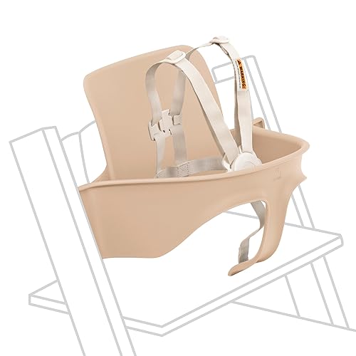 Vista 14 de Stokke Tripp Trapp - Juego de 2 piezas para bebé, color terracota, para edades de 6 a 36 meses, convierte la silla Tripp Trapp en una cómoda silla