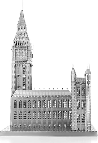 Miniatura 6 de Metal Earth Fascinations Premium Series Big Ben 3D Kit de modelo de metal con pinzas
