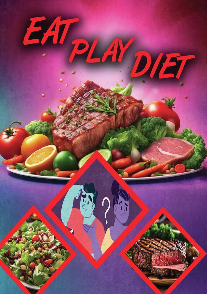 Eat, Play, Diet DVD original de USA guía de salud animal y ejercicios