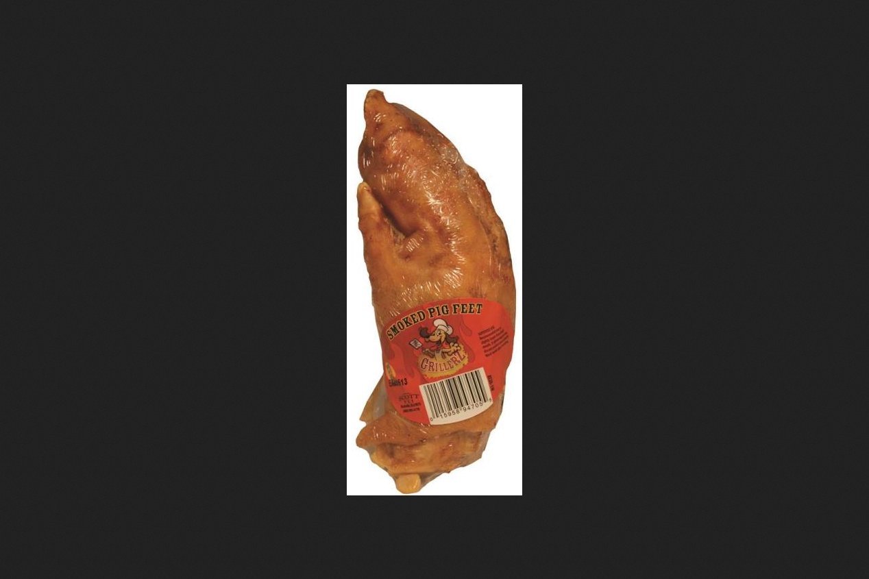 Scott Pet Products Smoked Pigs Feet Treat