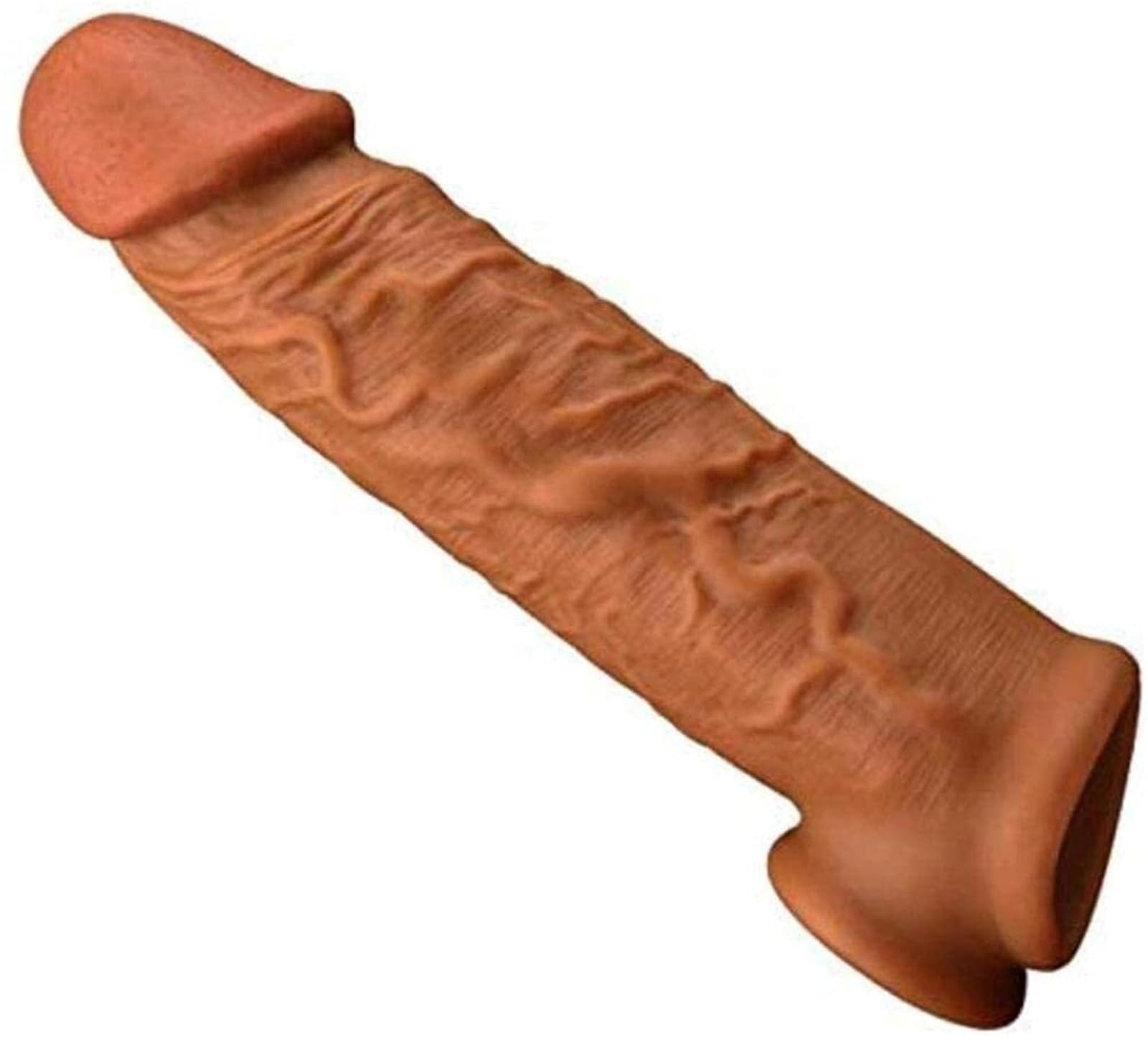 Pennis Sleeve Extender Penis Extension Sleeves with Ball Rings Enlarger Realistic Enlargement