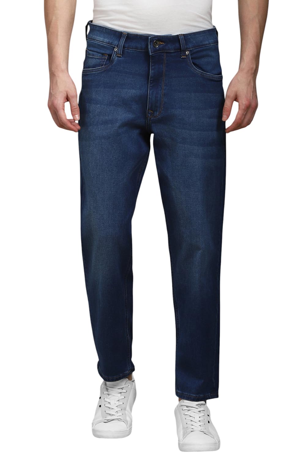 Louis Philippe Men’s Slim Fit Mid Rise Jeans Louis Philippe Men’s Slim Fit Mid Rise Jeans