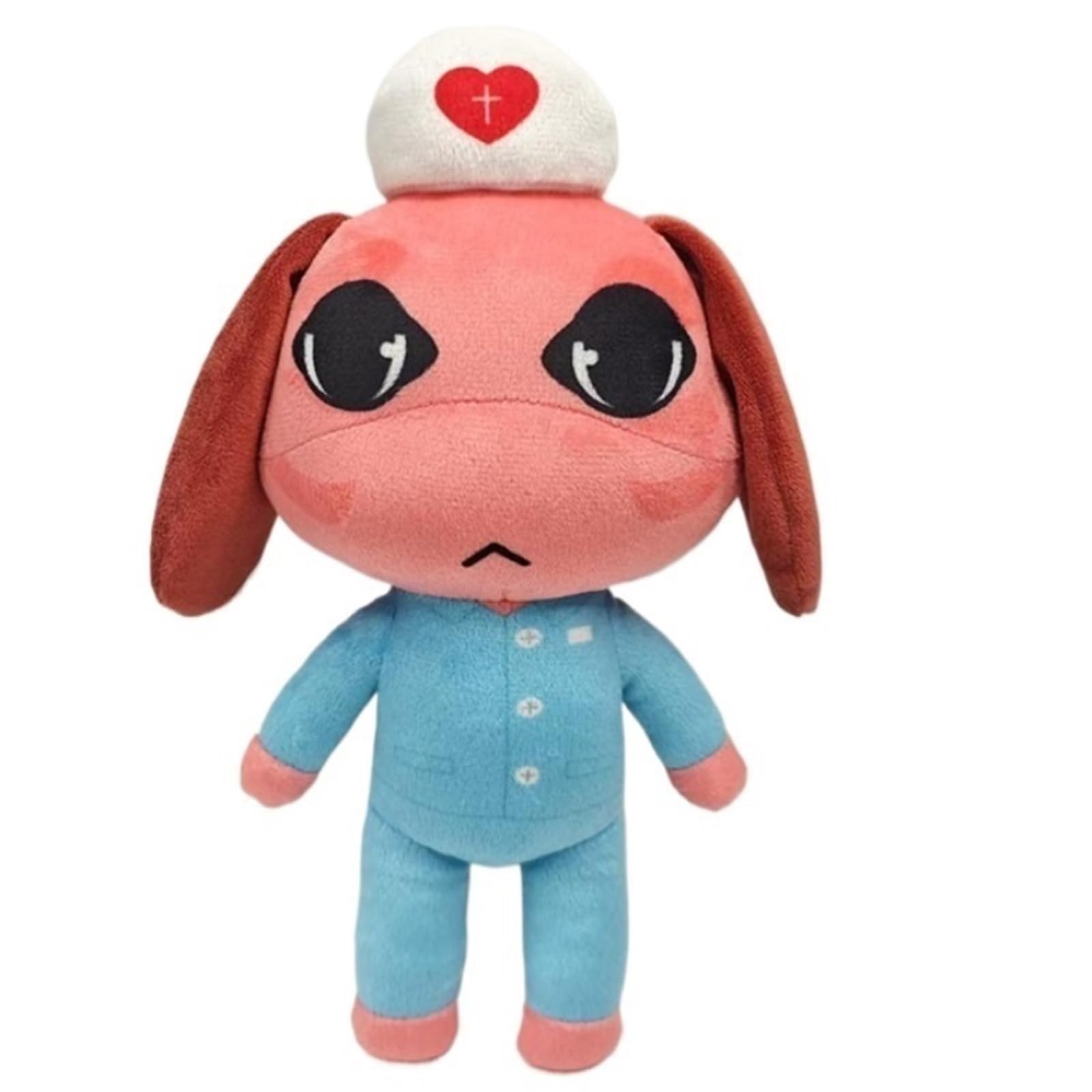 KUKUShining Animal Hospital Plush, Soft Game Character Toy Roleplay Collectible Ornament Gift(Nurse A)