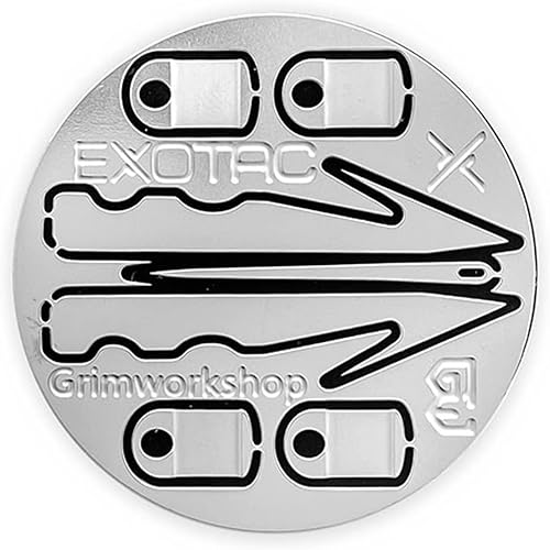 Exotac ReelKIT - Insertos apilables para herramientas de supervivencia, transforma tu carrete de bolsillo xREEL en un kit de adquisición de