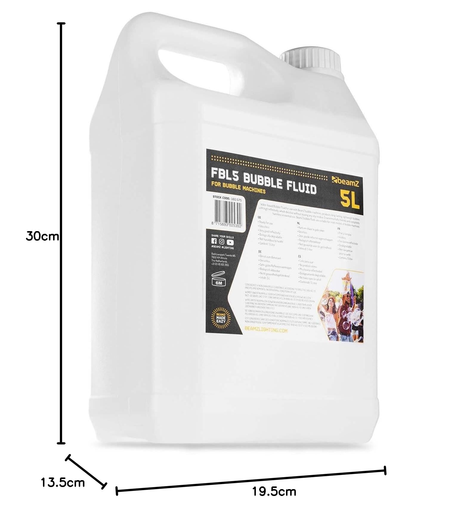 beamz Bubble Liquid 5 L