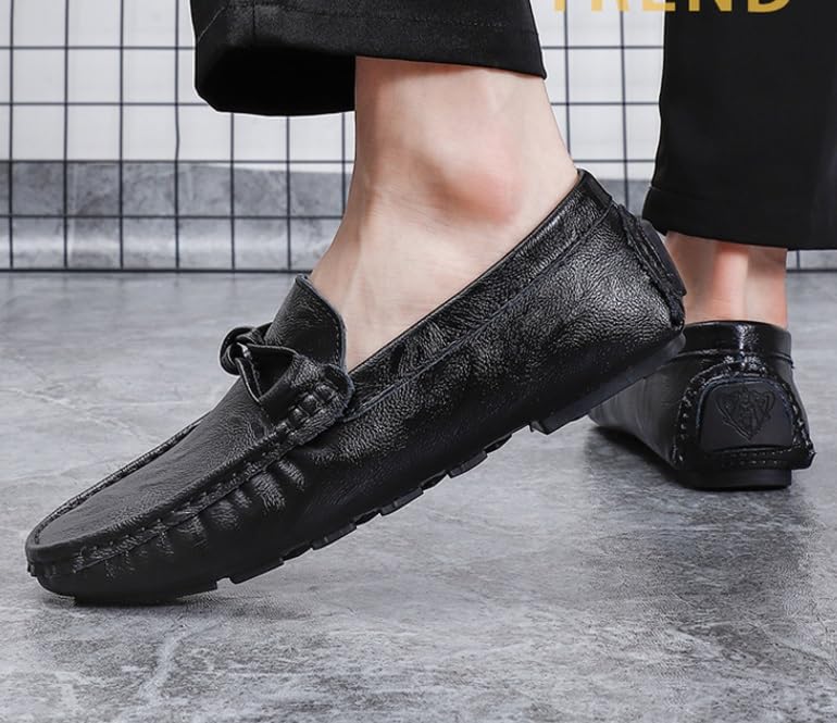 Men's Dress Shoes Lightweight Slip-On Driving Loafers Casual Fashion Comfortable Business Office Shoes3