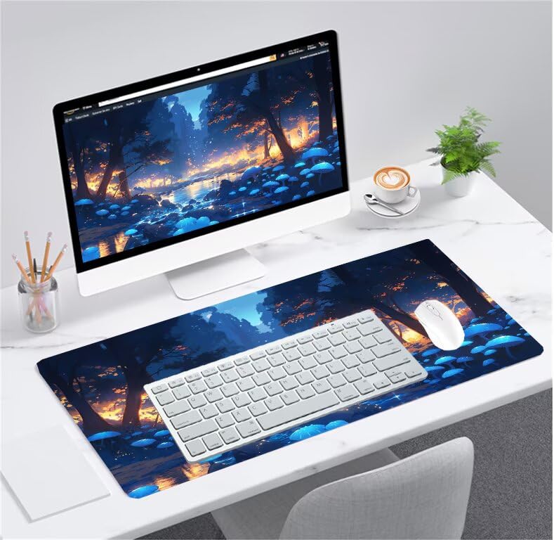 Tapis souris XXL imperméable et lavable pour améliorer la vitesse sur PC - 2