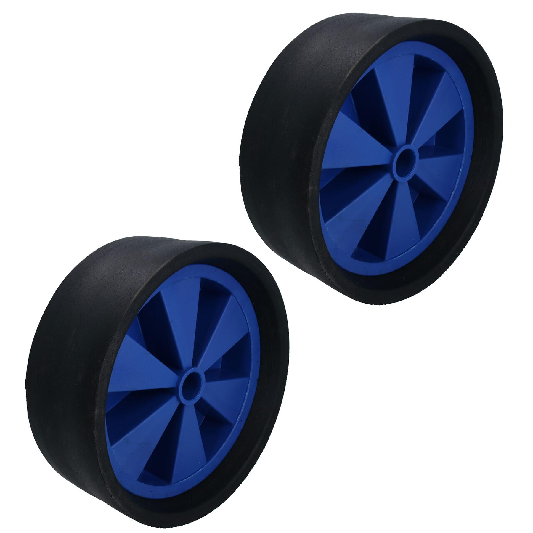 Rampe de mise à l'eau dériveur roues chariot 10" Pneu en caoutchouc plein sable x 2 (la paire)