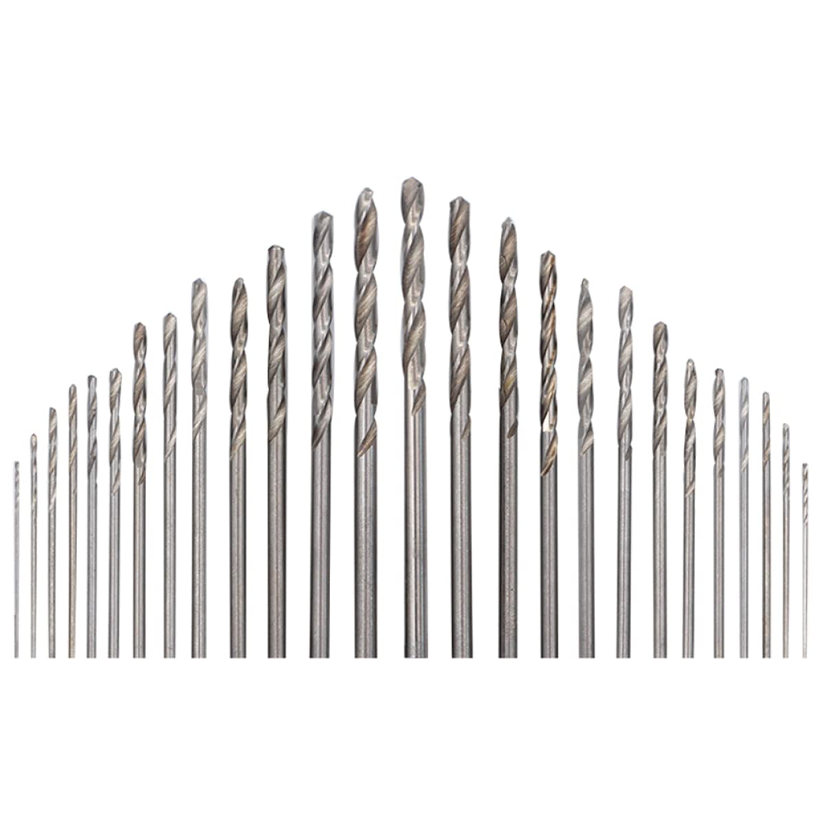 DOITOOL 150piezas Brocas De Precisión Hss Para Madera y Plástico Brocas De Alta Velocidad Para Uso y Construcción