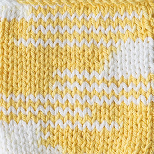 Image of Lily Sugar 'N Cream The Original Ombre Yarn, 2oz, Gauge 4 Medium, 100% Cotton, Daisy - Machine Wash & Dry