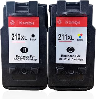 210 211 Cartuchos De Tinta Substituição Para Canon PG-210 CL-211 XL Compatível Para MP240 MP250 MP270 MP272 MP280 MP480 MP495 MP490 MX330 MX340 MX350 2-pack