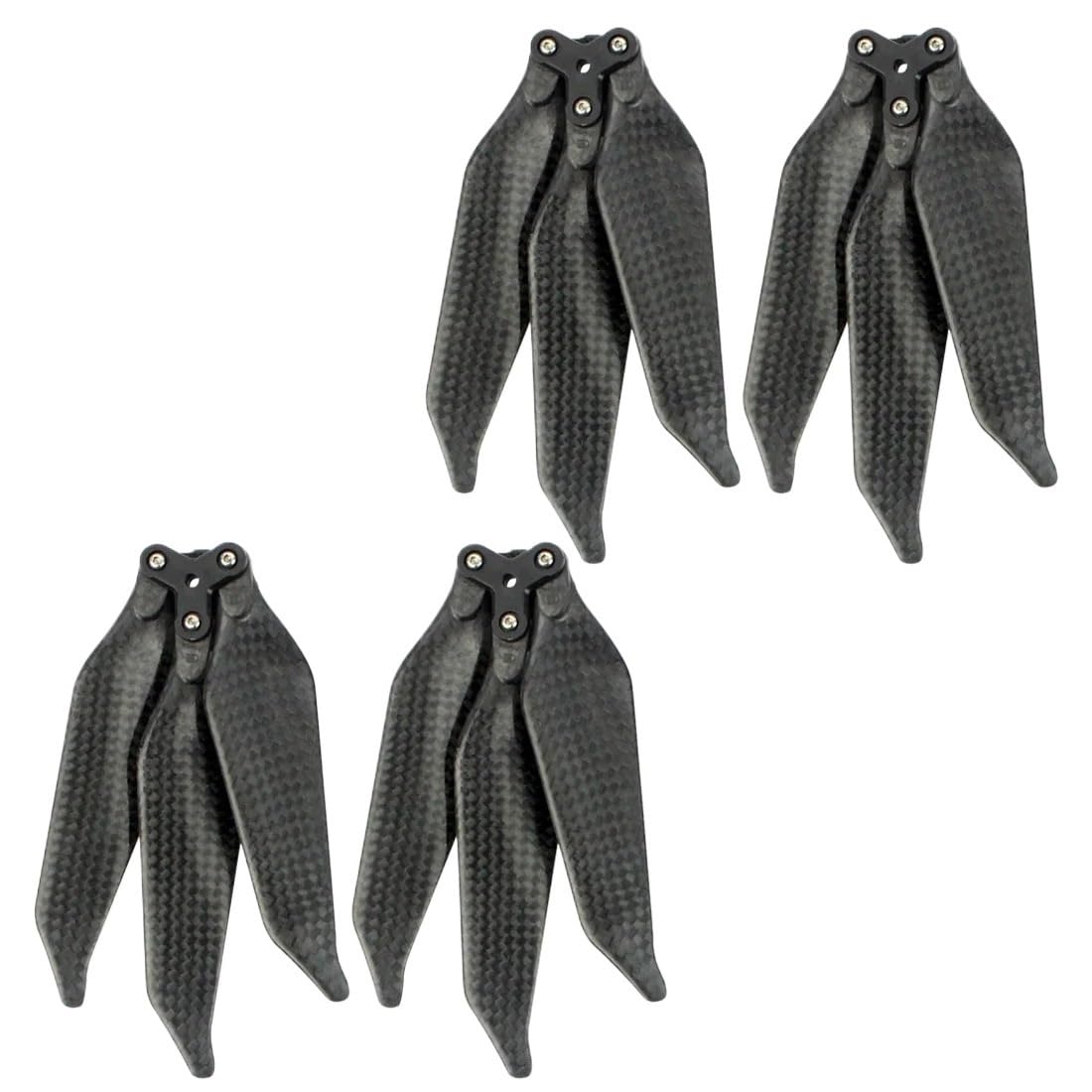 Compatible Para DJI Hélice plegable fibra carbono 8331F Mavic Pro | Hélice plegable carbono resistente para dron civil clásico(1 pair 2Leaf)