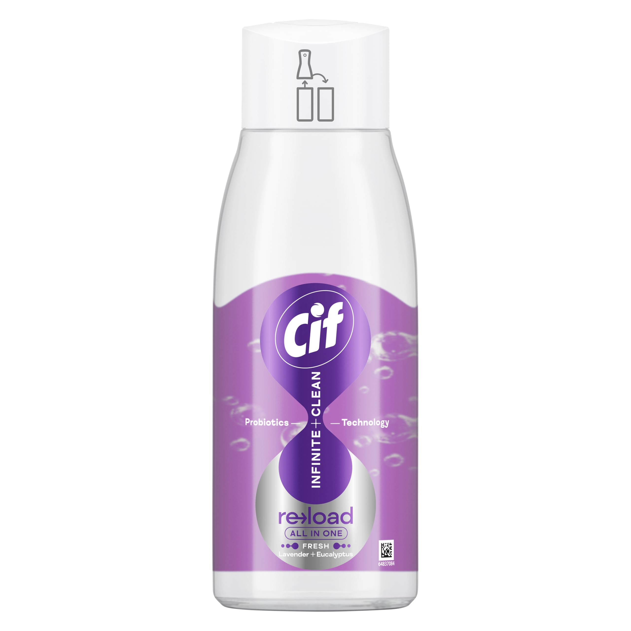 Cif Infinite Clean: Fresh Lavender and Eucalyptus Reload 590ml (reload)