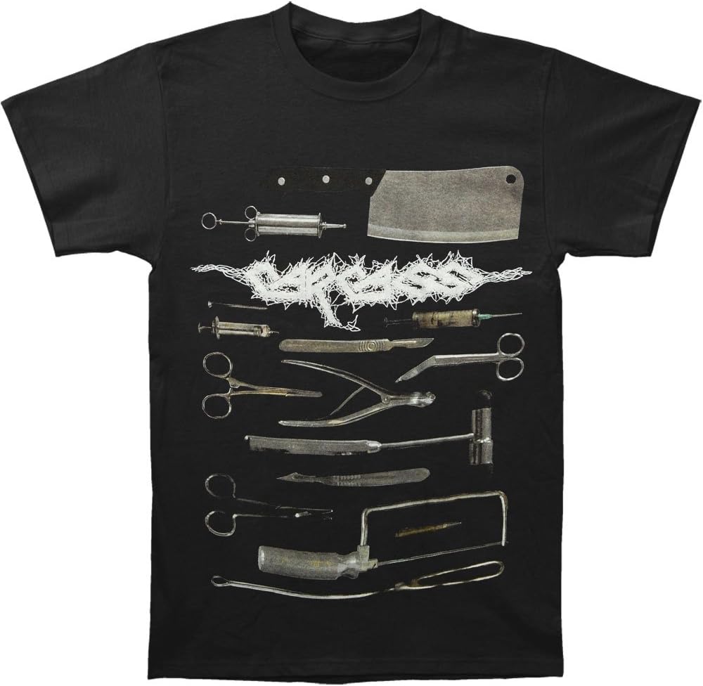 Carcass Men's Tools T-shirt Large Black