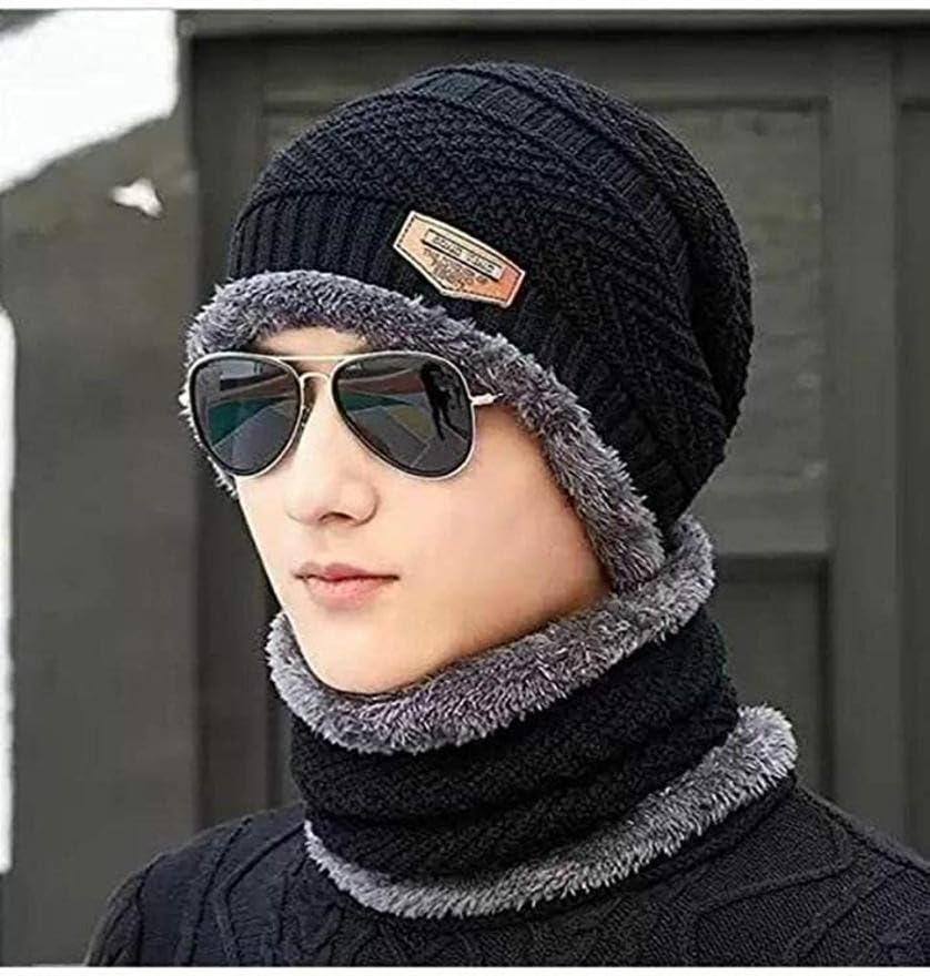 CV Solid Men & Women Muffler With Neck warmer-image-49