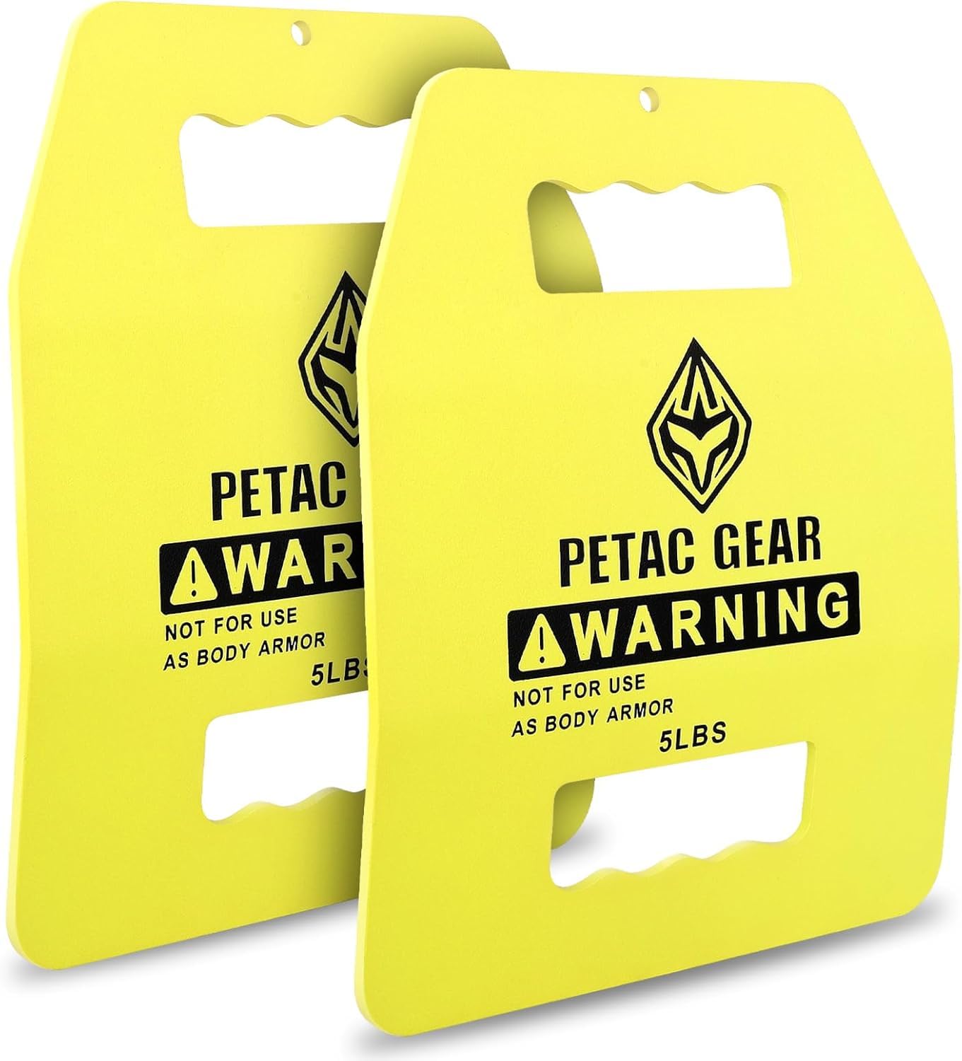 PETAC GEAR Tactical Weights Plates For Weighted Vest For Men Workout 5 10 15 20 LBS Weight Strength