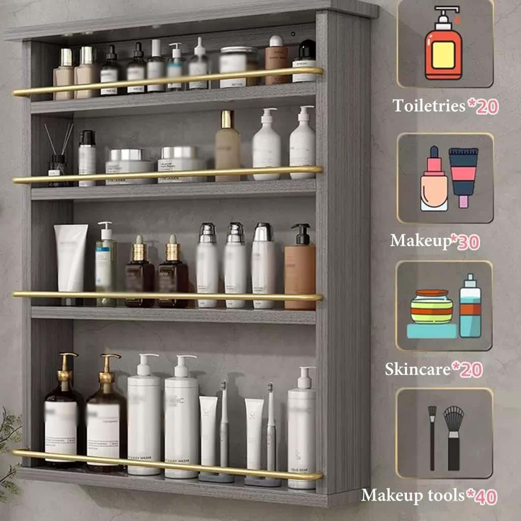 Shower Shelves for Inside Shower Corner, Wood Corner Shower Caddy Shelf, Shower Rack for Tile Walls, Kitchen Organizer Rack, Bathroom Shelves Drill Free (Color : /White, Size : 3 Tier)