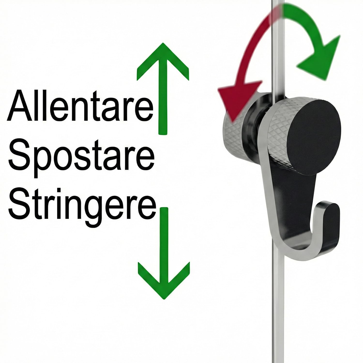 Appendi quadri senza chiodi pack ganci RM Eurohang - sistema guida/binario per quadri, ganci per quadri, chiodini per quadri muro