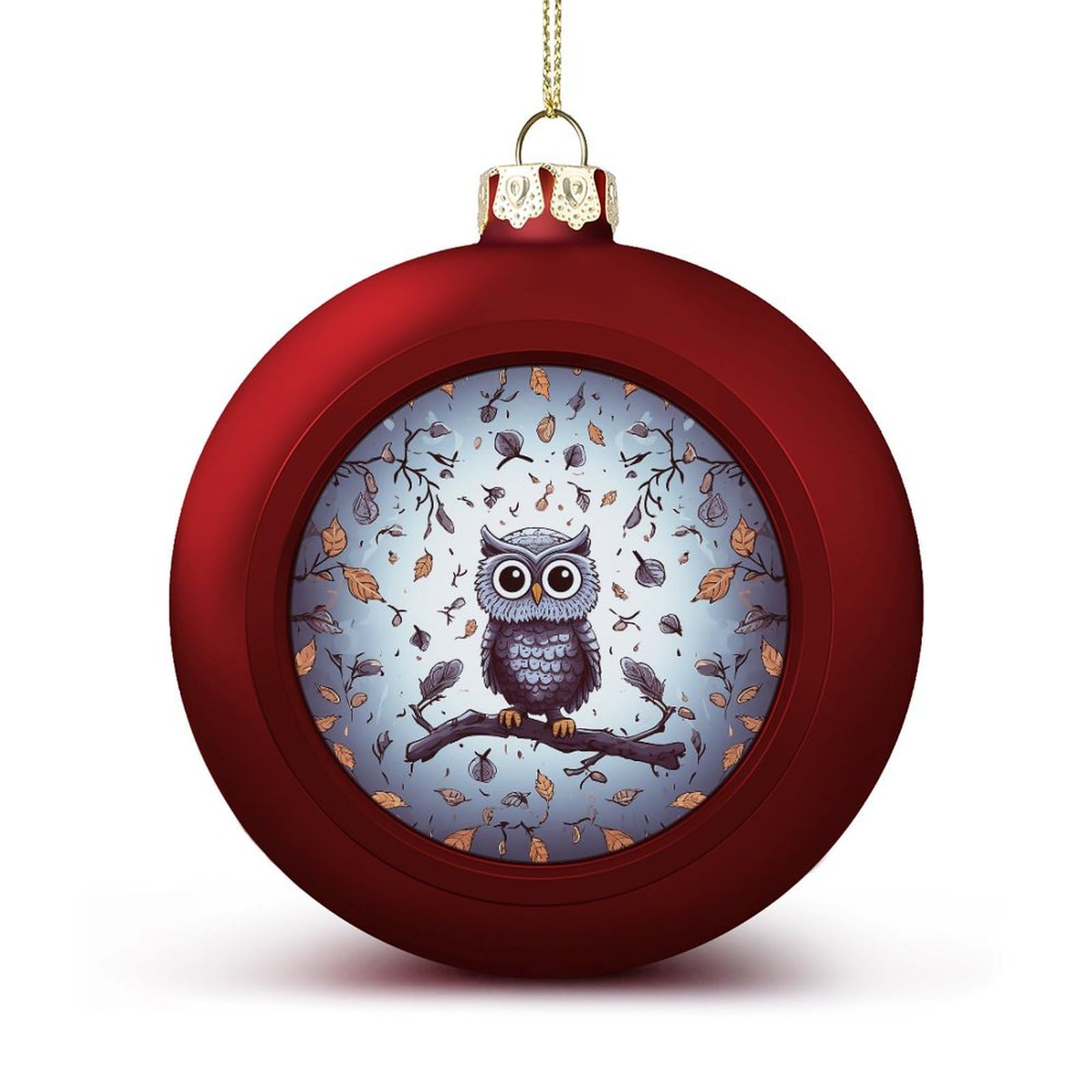 Boules de Noël 2024 incassables de 6 cm anti-casse pour animaux et enfants