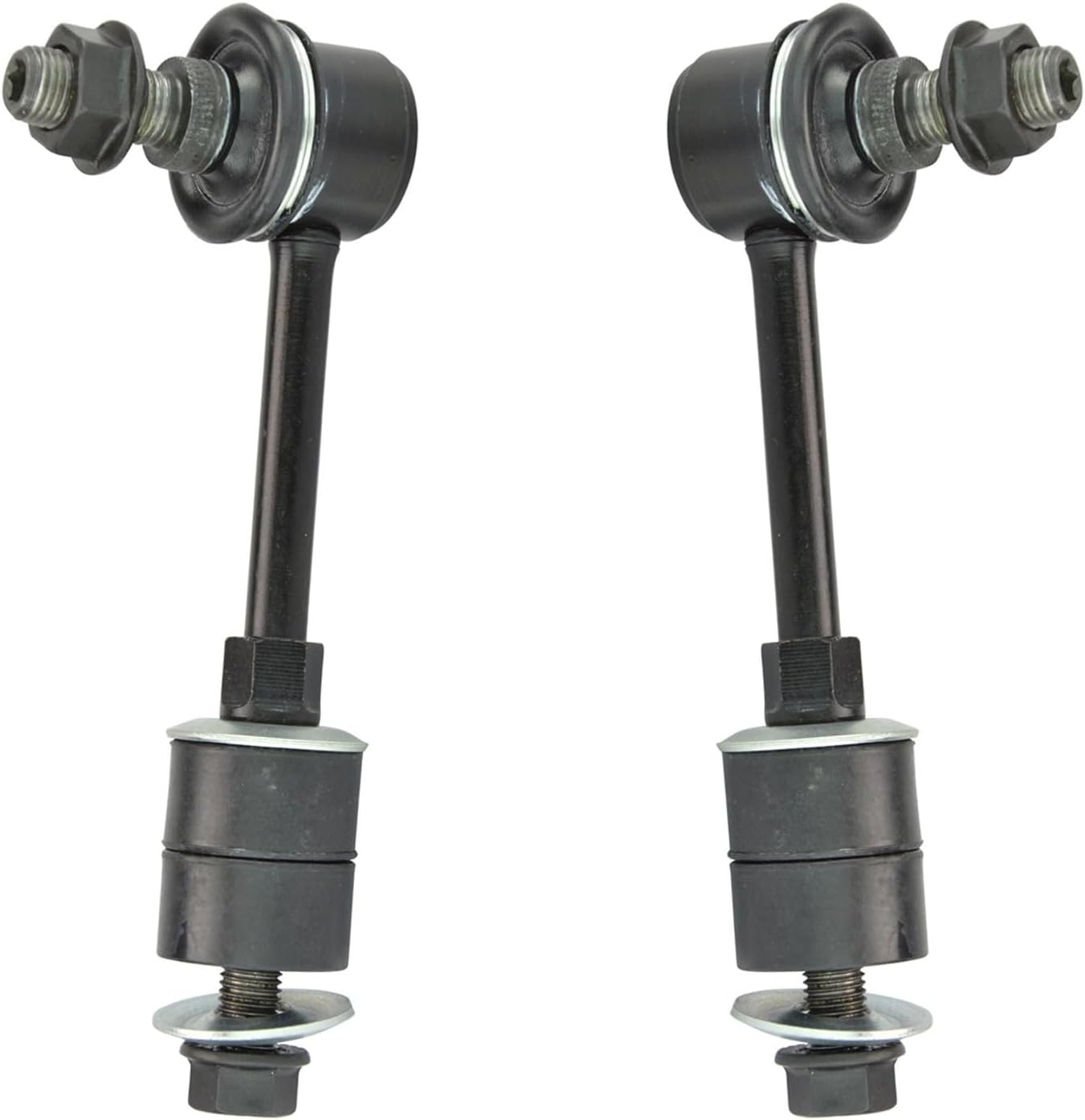 TRQ Front Driver and Passenger Side Sway Bar Link Set 2 Piece Compatible with 1990-1995 Toyota 4Runner