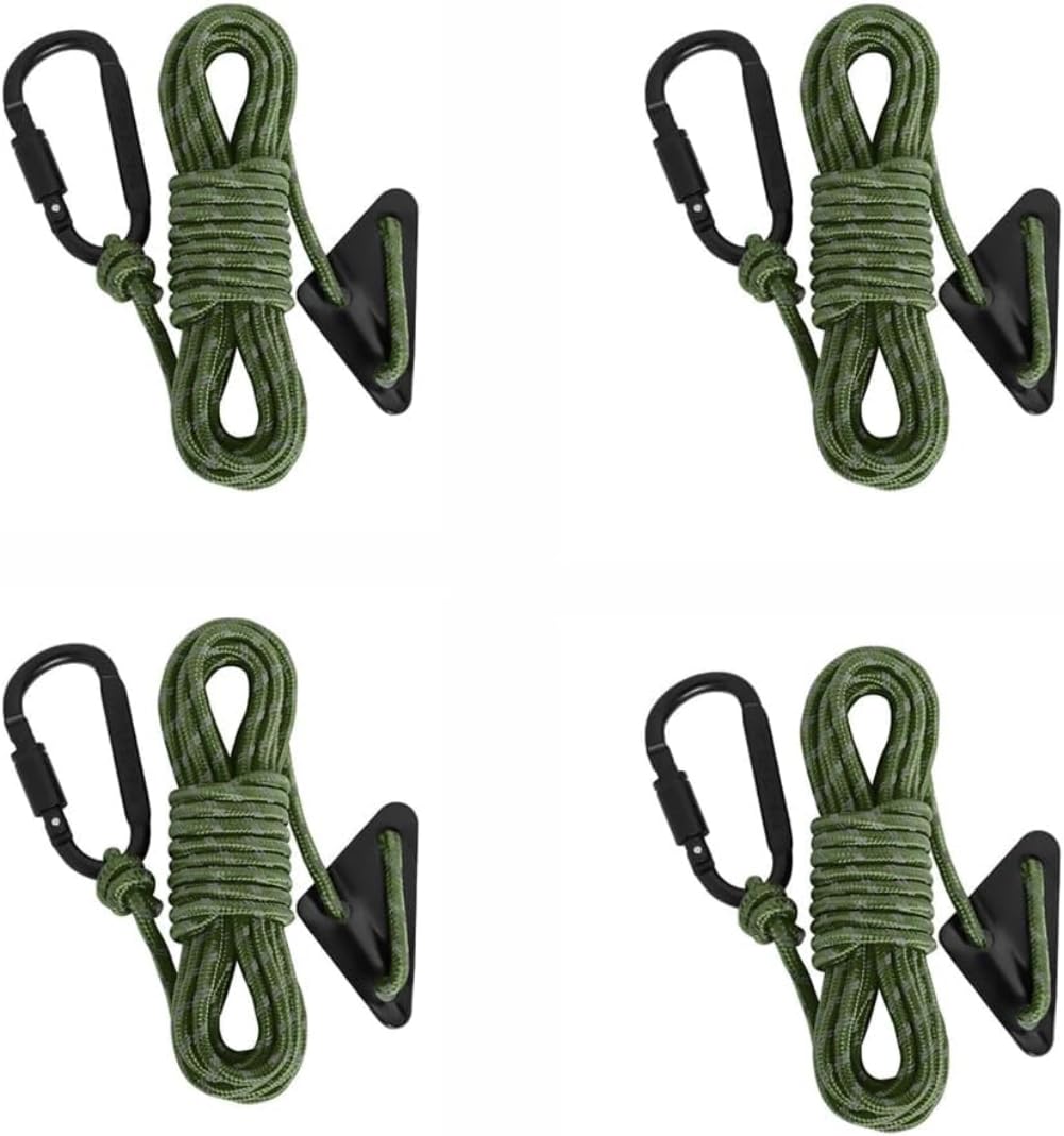 Amazon | テントロープ ガイロープ カラビナ付き ガイロープ タープ用 Amazon | テントロープ ガイロープ カラビナ付き ガイロープ タープ用
