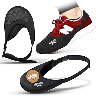Motorcycle Shifter Shoe Protector, Motorbike Shoe Cover, Motor cycle Gear Shift Shoes guard, Anti Scuff Boot Protector - Men & Women Moped Sneaker Protection Fits Up To Size 12