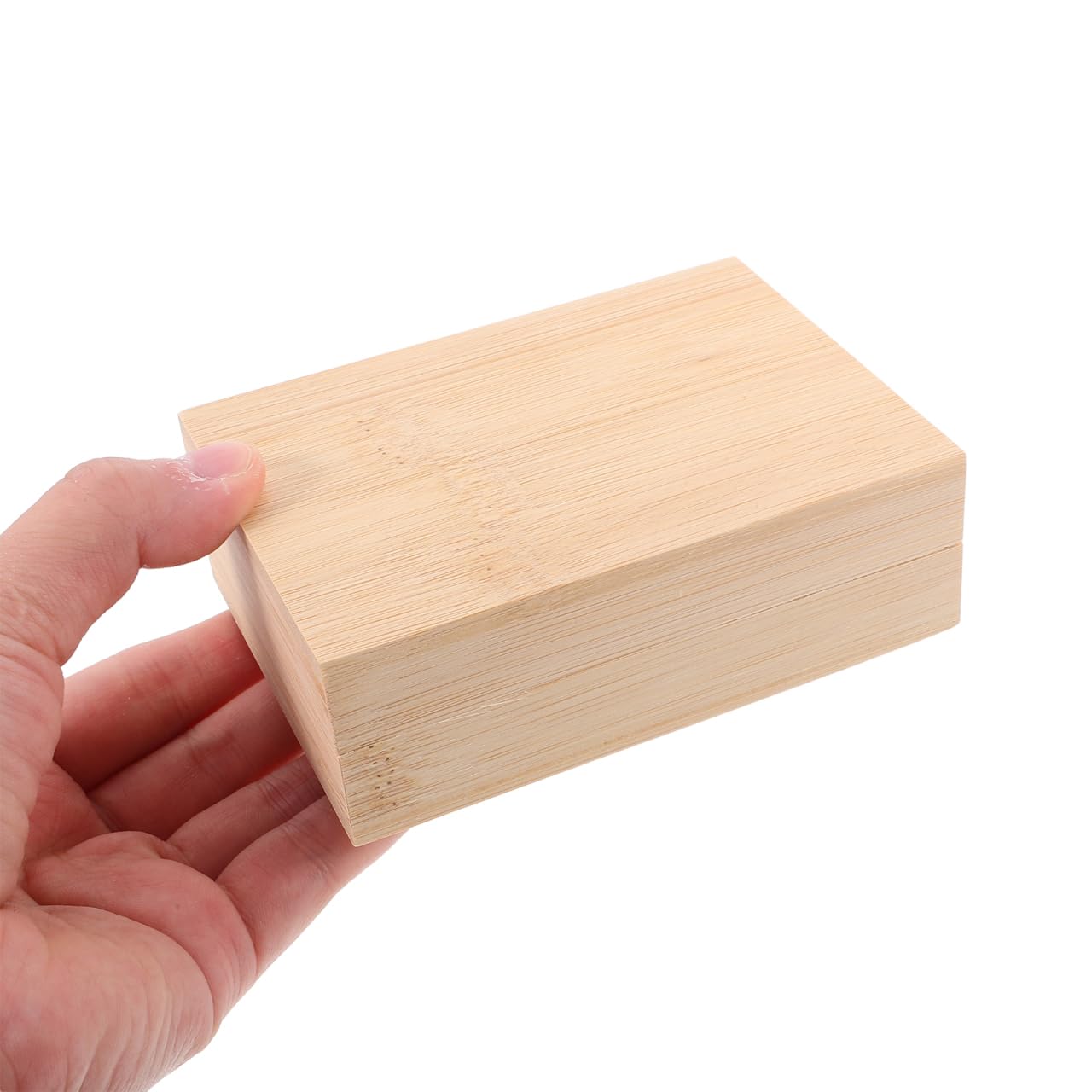 TOPBATHY Scatola Per Carte Da Gioco in Legno Contenitore Per Carte Da Gioco Copertura Scatola Rettangolare