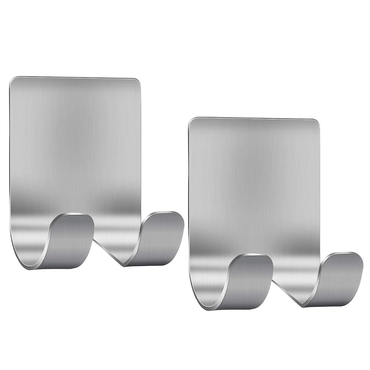 Razor Holder Shaver Hook Hanger Stand(2 Pack) Self Adhesive Stainless Steel